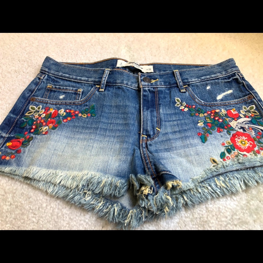 Abercrombie Jean Shorts